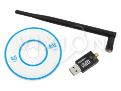 WI-FI приёмник USB 300mpbs + 5 DBI (VIXION)