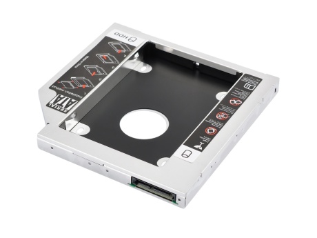 Адаптер VIXION (AD62) для HDD/SSD дисков 2.5`` в отсек привода 12,7мм (серебро)