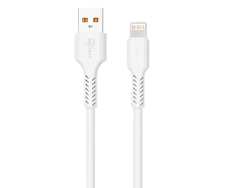 Кабель USB VIXION PRO (VX-17i) Lightning 8 pin (1м) (белый)