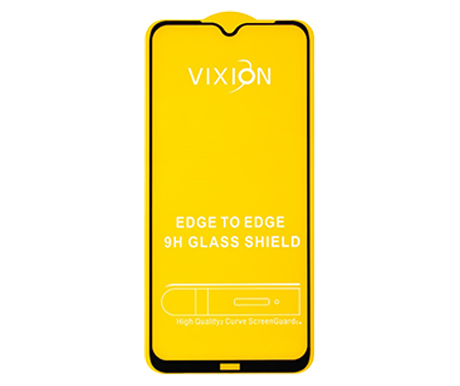 Защитное стекло 6D для Xiaomi Redmi Note 8/Note 8 (2021) (черный) (VIXION)