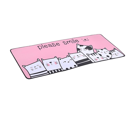 Коврик для мышки Vixion MP47 300x700x3 мм Пожалуйста улыбку котята