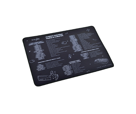 Коврик для мышки Vixion MP14 350x250х3 мм Раскладка для Mac OS