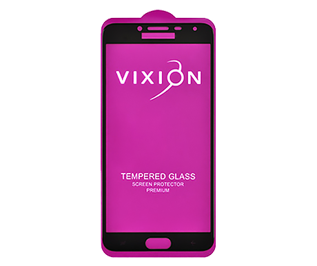 Защитное стекло 6D для Samsung J400F Galaxy J4 (2018) (черный) (VIXION)