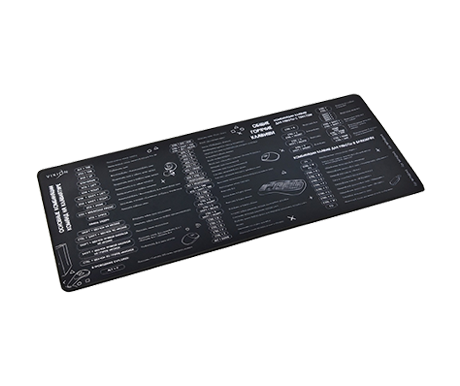Коврик для мышки Vixion MP17 300x700x3 мм Раскладка для Windows