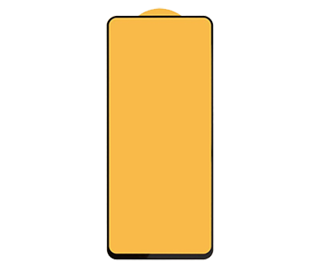 Защитное стекло 6D для Tecno Pova 2/3 (черный) (VIXION)