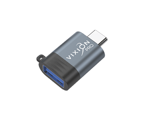 Адаптер VIXION PRO VD-01 USB 2.0 - Type-C (серый)