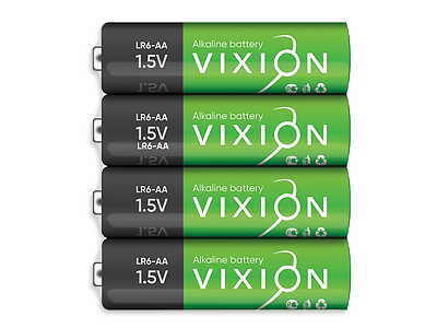 Батарейка Vixion алкалиновая LR6-AA (в пленке)