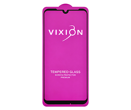 Защитное стекло 6D для Xiaomi Redmi 7/Y3 (черный) (VIXION)
