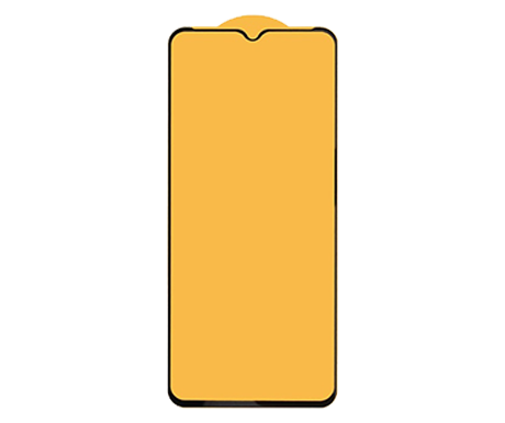 Защитное стекло 6D для Tecno Spark Go 2022/7 (черный) (VIXION)