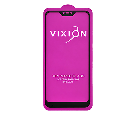 Защитное стекло 6D для Xiaomi Redmi 6 Pro/Mi A2 Lite (5,84") (черный) (VIXION)