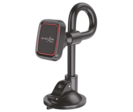 Автодержатель VIXION PRO VR-20 магнитный на гибкой штанге (черный)
