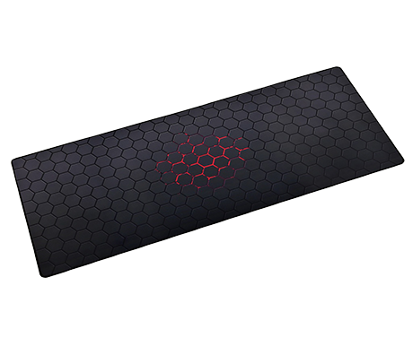 Коврик для мышки Vixion MP32 400x900x3 мм Соты (красный)
