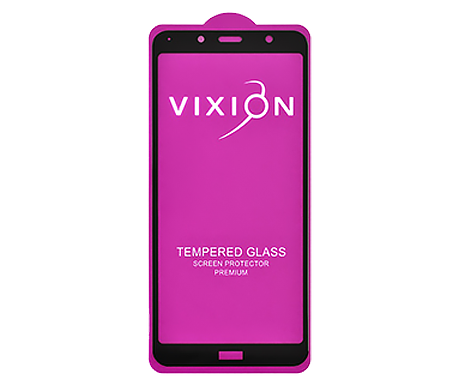 Защитное стекло 6D для Xiaomi Redmi 7A (черный) (VIXION)