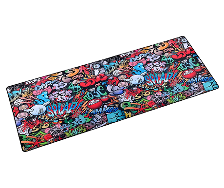 Коврик для мышки Vixion MP33 400x900x3 мм Граффити