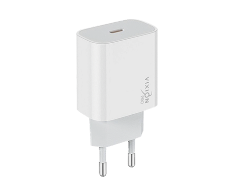 СЗУ VIXION PRO VH-17 (1-Type-C Power Delivery) 20W (белый)