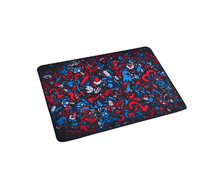 Коврик для мышки Vixion MP28 350x250x3 мм Граффити (красный)