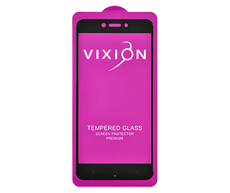 Защитное стекло 6D для Xiaomi Redmi GO (черный) (VIXION)
