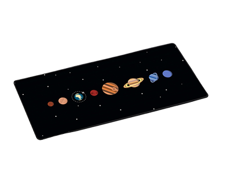 Коврик для мышки Vixion MP55 300x700x3 мм Система планет