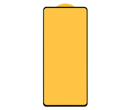 Защитное стекло 6D для Xiaomi Redmi Note 9 Pro/9S/Poco X3/X3 Pro/Mi 10i/10T Lite (черный) (VIXION)