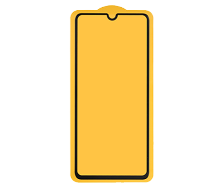 Защитное стекло 6D для Xiaomi Redmi 9C/9A (черный) (VIXION) (0)