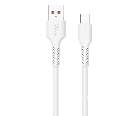 Кабель USB VIXION PRO (VX-17c) Type-C (1м) (белый)