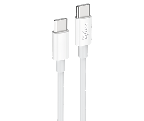 Кабель Type-C VIXION PRO (VX-35c) Power Delivery Type-C 100W (1м) (белый)