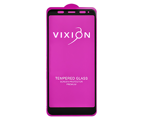 Защитное стекло 6D для Xiaomi Redmi 5 Plus (черный) (VIXION)