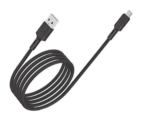 Кабель USB VIXION PRO (VX-07m) microUSB (1м) (черный)