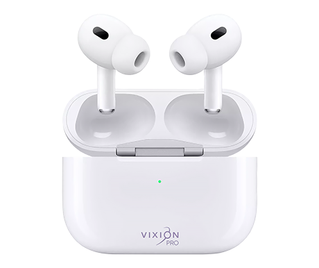 Bluetooth гарнитура VIXION PRO VF-03 с амбушурами (белый) 