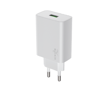СЗУ VIXION PRO VH-02 (1-USB/2.4A) (белый)
