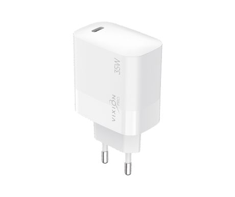 СЗУ VIXION PRO VH-19 (1-Type-C Power Delivery) 35W (белый)