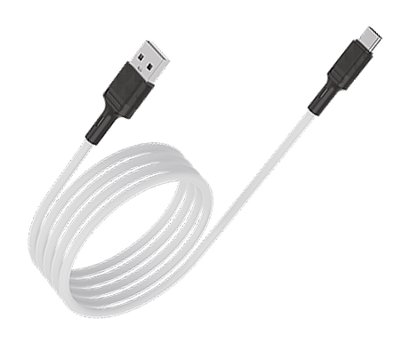 Кабель USB VIXION PRO (VX-07c) Type-C (1м) (белый)