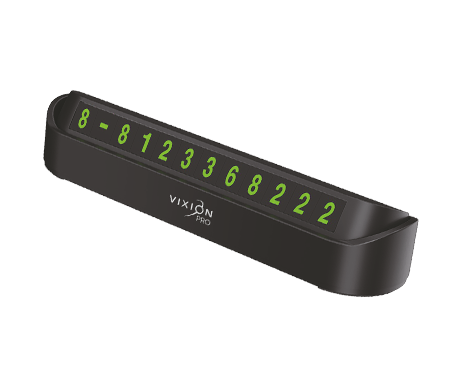 Автовизитка VIXION PRO VR-13 (черный)