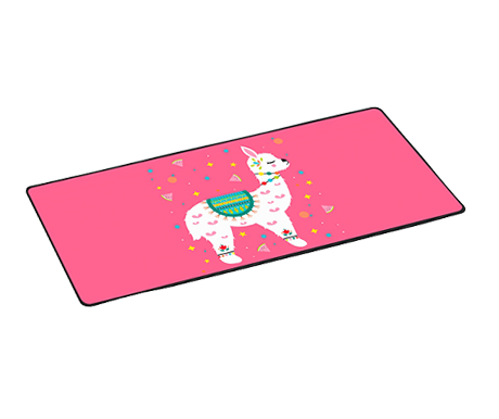 Коврик для мышки Vixion MP51 300x700x3 мм Лама с седлом