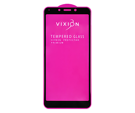 Защитное стекло 6D для Xiaomi Redmi 8A/8 (черный) (VIXION) (0)