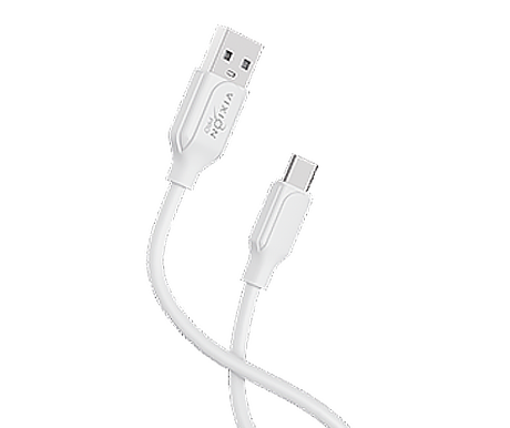Кабель USB VIXION PRO (VX-08c) 3,5A Type-C (1м) (белый)