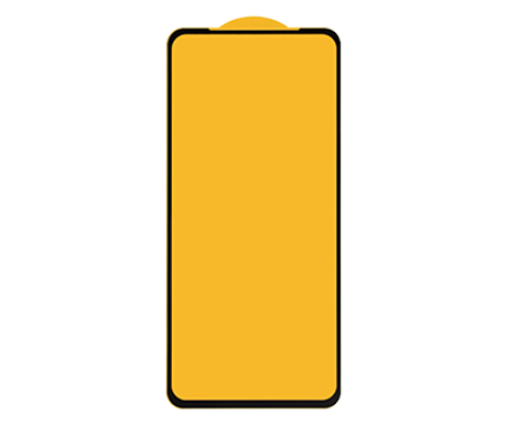 Защитное стекло 6D для Xiaomi Redmi Note 9/Note 9T (черный) (VIXION)