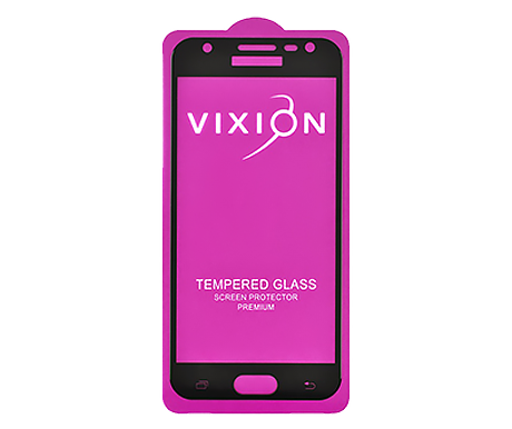 Защитное стекло 6D для Samsung J330F Galaxy J3 (2017) (черный) (VIXION)