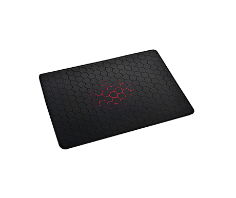 Коврик для мышки Vixion MP27 350x250x3 мм Соты (красный)