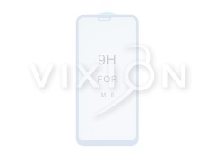 Защитное стекло 3D для Xiaomi Mi 8 (белый) (VIXION)