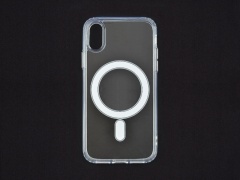 Накладка Vixion для iPhone X/XS MagSafe (прозрачный)