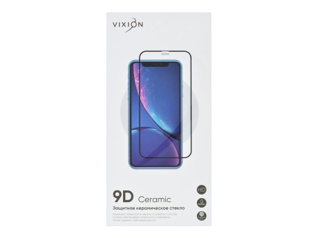 Защитное стекло керамическое для Huawei Honor 70/X9a 5G/60/Honor 60 SE  (черный) (VIXION)