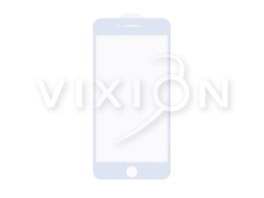 Защитное стекло 3D для iPhone 7 Plus/8 Plus (белый) (VIXION)
