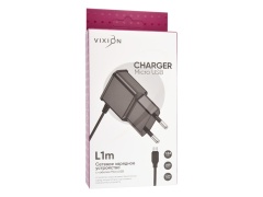 СЗУ VIXION L1m (1.8A) micro USB (черный)