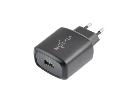 СЗУ VIXION Special Edition H8 (1-USB 3A) Quick Charger 3.0 18W (черный)