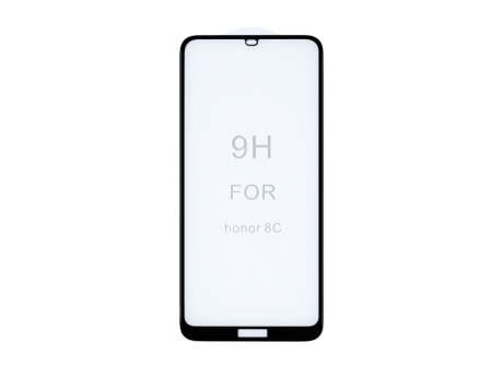 Защитное стекло 3D для Huawei Honor 8C (черный) (VIXION)