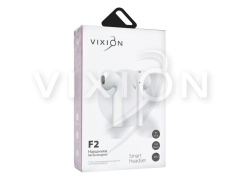 Наушники беспроводные VIXION F2 (белый)