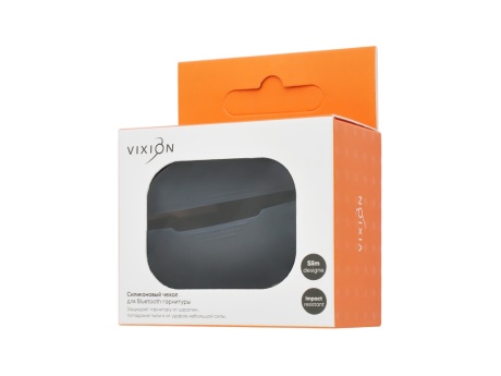 Чехол силиконовый для AirPods Pro (синий) (VIXION)
