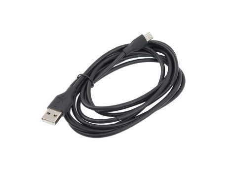 Кабель USB VIXION PRO (VX-02m) microUSB (2м) (черный)