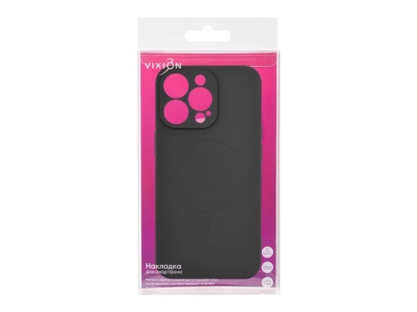 Накладка Vixion для iPhone 13 Pro MagSafe (черный)